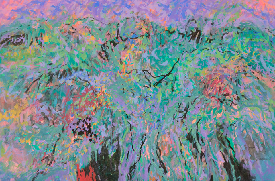  Betsy Snodgrass Spread near Tombstone, AZ #5 is an original oil on canvas painting measuring 24 � 36 inches, completed in 2018 by American Expressionist Landscape painter Bud Holman.