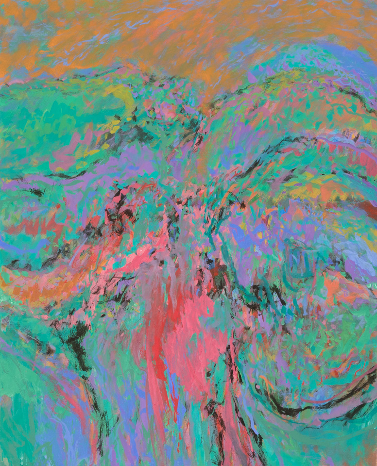 Sierra Vista AZ #3 is an original oil on canvas painting measuring 30 � 24 inches, completed in 2014 by American Expressionist Landscape painter Bud Holman.