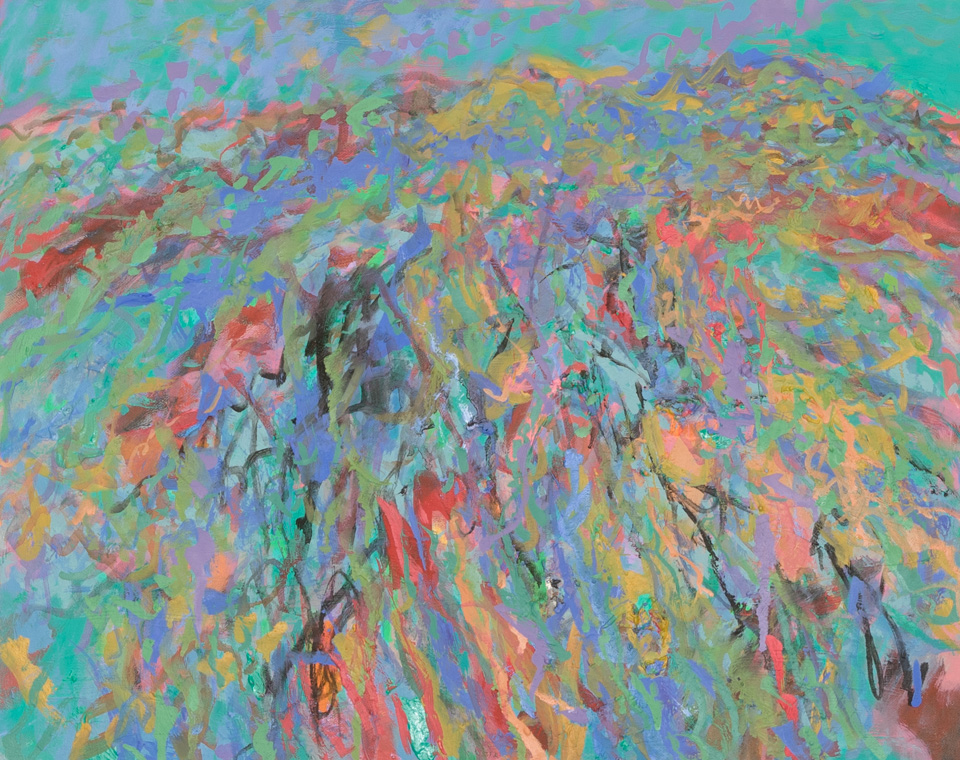 Tommy Joe's Ranch - Near Tombstone is an original oil on canvas painting measuring 16 × 20 inches, completed in 2015 by American Expressionist Landscape painter Bud Holman.